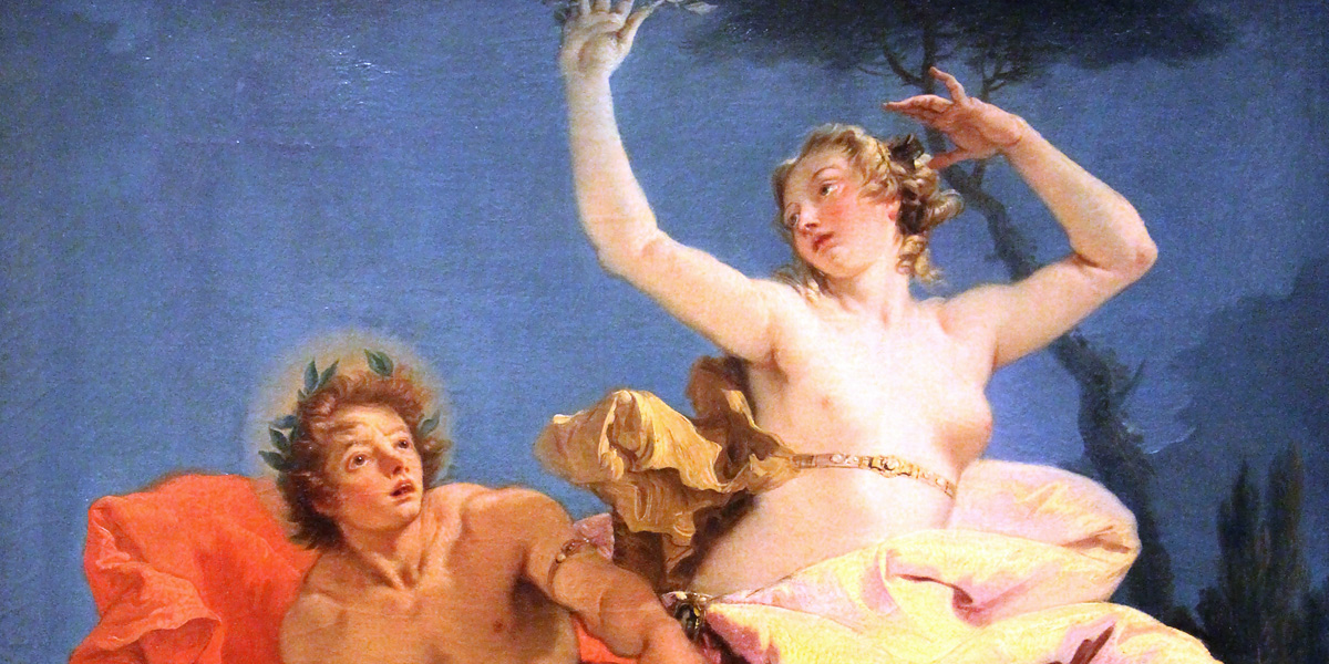 Giovanni Battista Tiepolo(1696–1726): »Apollo e Dafne« (1743/44); Louvre, Paris (France) <a href="https://creativecommons.org/licenses/by-sa/3.0/">CC BY-SA 3.0</a> · Sailko