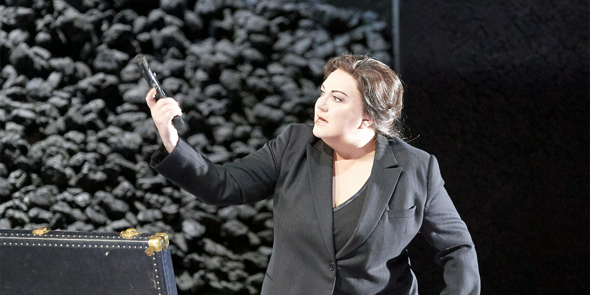 »Elektra«: Elena Pankratova bei ihrem Wiener Rollen-Debut als Elektra © Wiener Staatsoper GmbH/Michael Pöhn