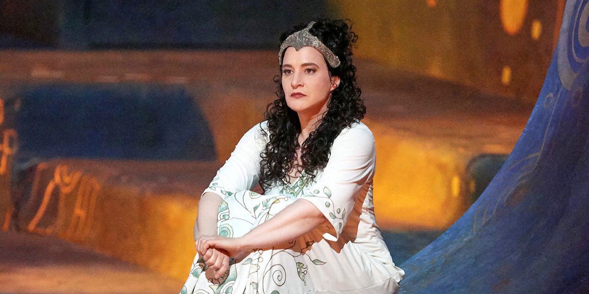 »Salome«: Gun-Brit Barkmin in der Titelpartie © Wiener Staatsoper GmbH/Michael Pöhn