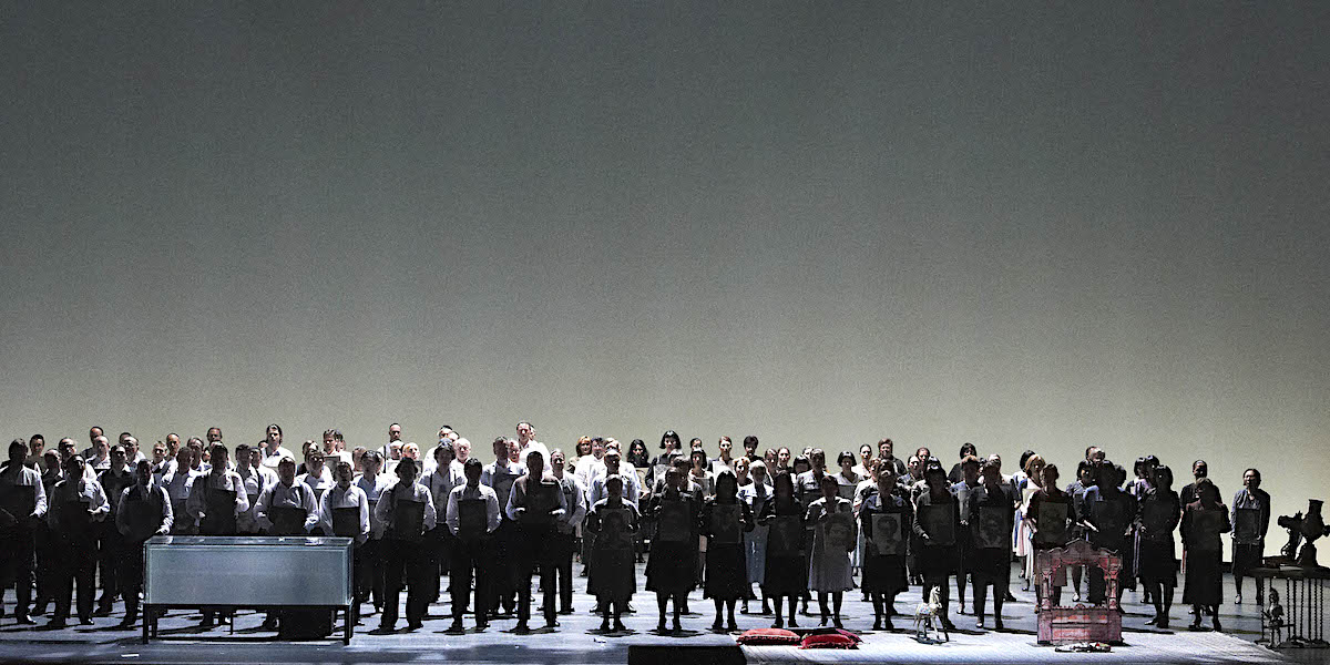 » Nabucco «: Chor und Extrachor der Wiener Staatsoper © Wiener Staatsoper GmbH/Michael Pöhn