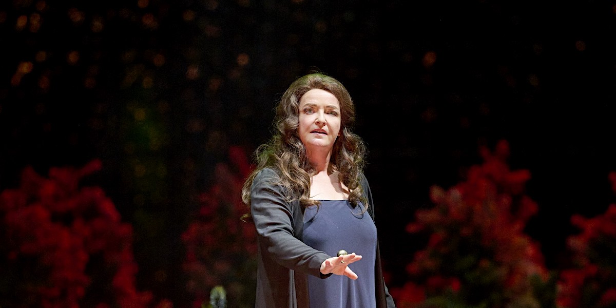 » Götterdämmerung «, 1. Aufzug: Ricarda Merbeth als Brünnhilde © Wiener Staatsoper GmbH/Michael Pöhn