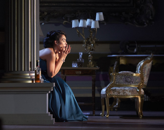 »Teseo«: Gaëlle Arquez als Medea © Theater an der Wien/Herwig Prammer