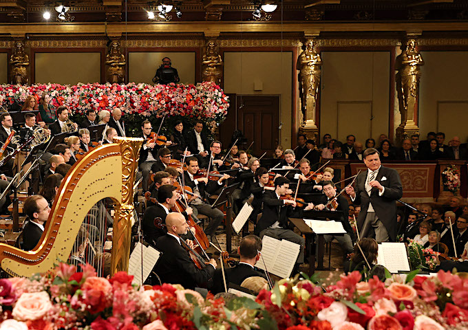 Christian Thielemann bei seinem zweiten Konzertblock zum Jahreswechsel mit den Wiener Philharmonikern © Wiener Philharmoniker/Dieter Nagl