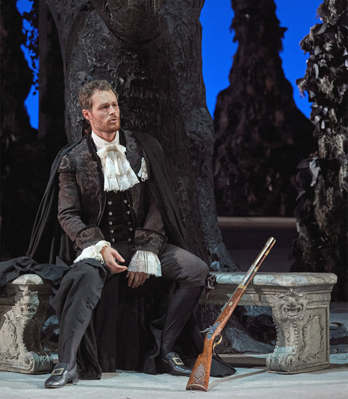 »Le nozze di Figaro«, 4. Akt: Philippe Sly als Figaro © Wiener Staatsoper GmbH/Michael Pöhn