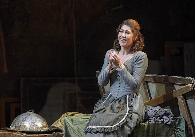 » La bohème «, 1. Akt: Nicole Car bei ihrem Rollen-Debut als Mimì an der Wiener Staatsoper © Wiener Staatsoper GmbH/Michael Pöhn