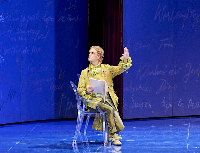 » Capriccio «: Adrian Eröd, vormals oft Olivier, erstmals in der Partie des Grafen © Wiener Staatsoper GmbH/Michael Pöhn