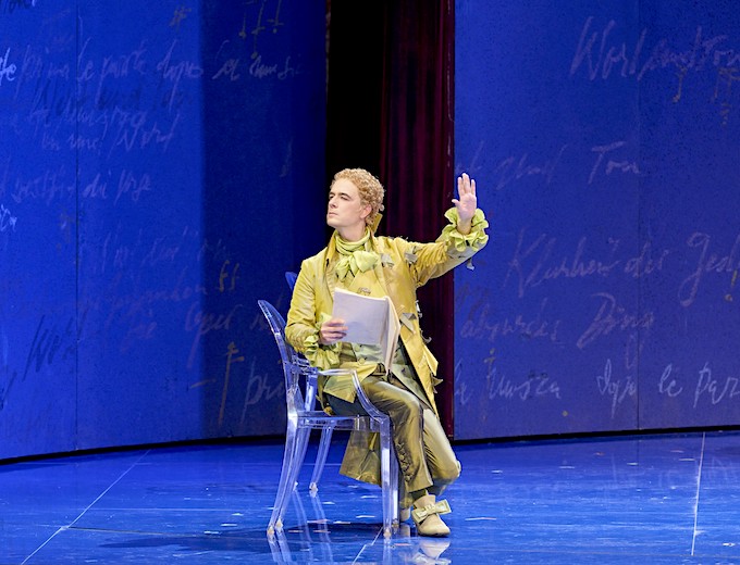 » Capriccio «: Adrian Eröd, vormals oft Olivier, erstmals in der Partie des Grafen © Wiener Staatsoper GmbH/Michael Pöhn