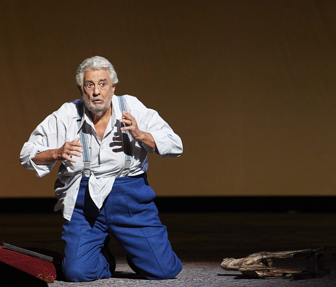 »Nabucco«: Plácido Domingo in der Titelpartie © Wiener Staatsoper/Michael Pöhn